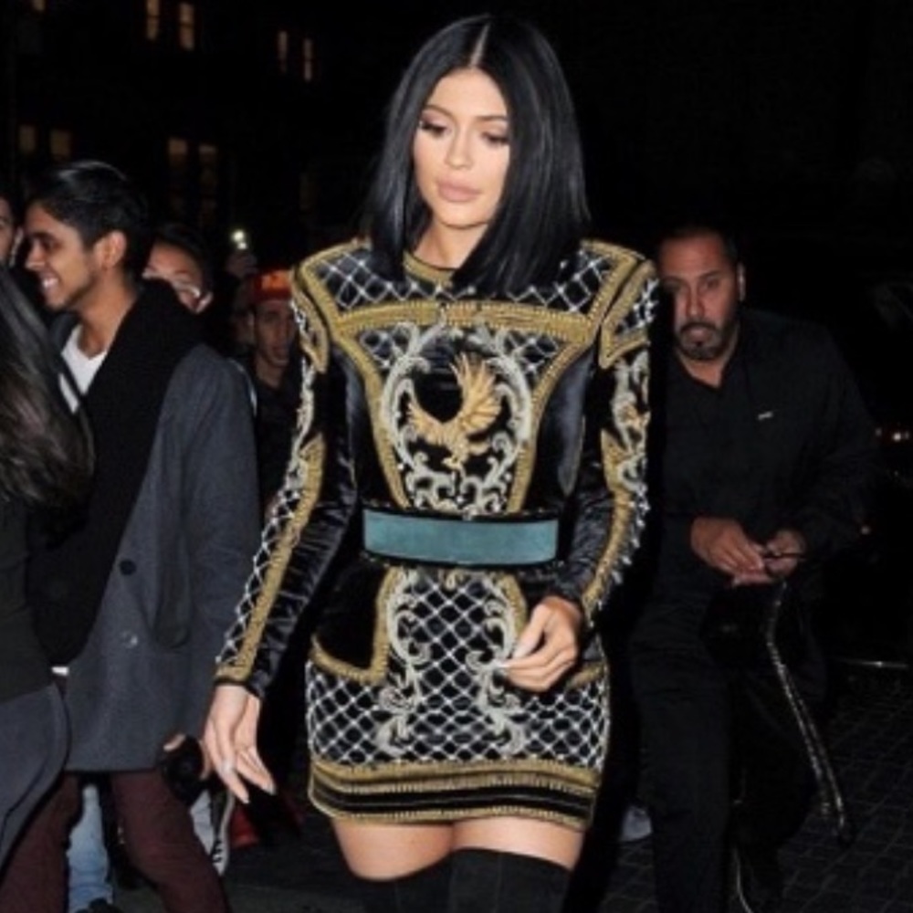 Balmain x H&M collab mini dress
